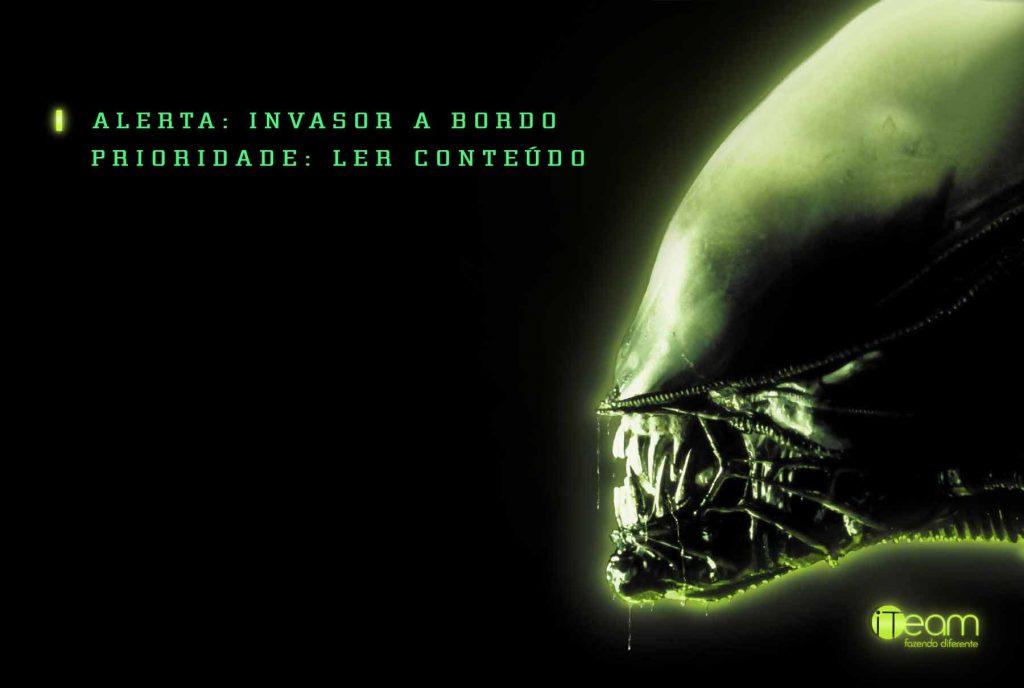 INVASOR A BORDO: As semelhanças entre o Xenomorfo e Ransomware